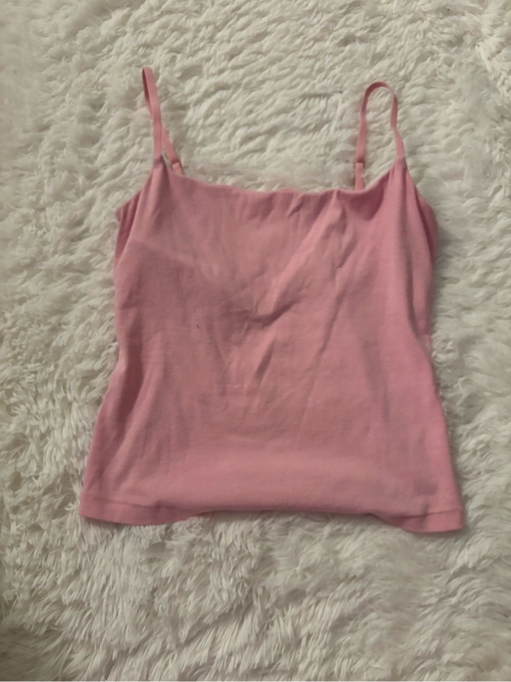 Amazon Pink Spaghetti Strap Cami Top
